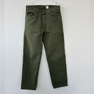 Green Levi's Men's 550 Jeans